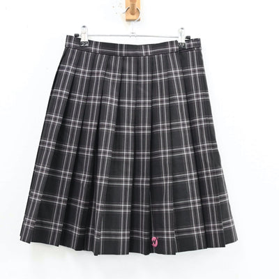 【中古】千葉県 二松學舍大学附属柏高等学校 女子制服 6点（シャツ・ニット・スカート）sf012164