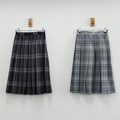 【中古】東京都 吾嬬立花中学校 女子制服 3点（ベスト・スカート）sf012168