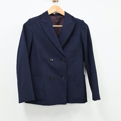 【中古】東京都 桜蔭学園高等学校 女子制服 2点（ブレザー・ジャンパースカート）sf012181