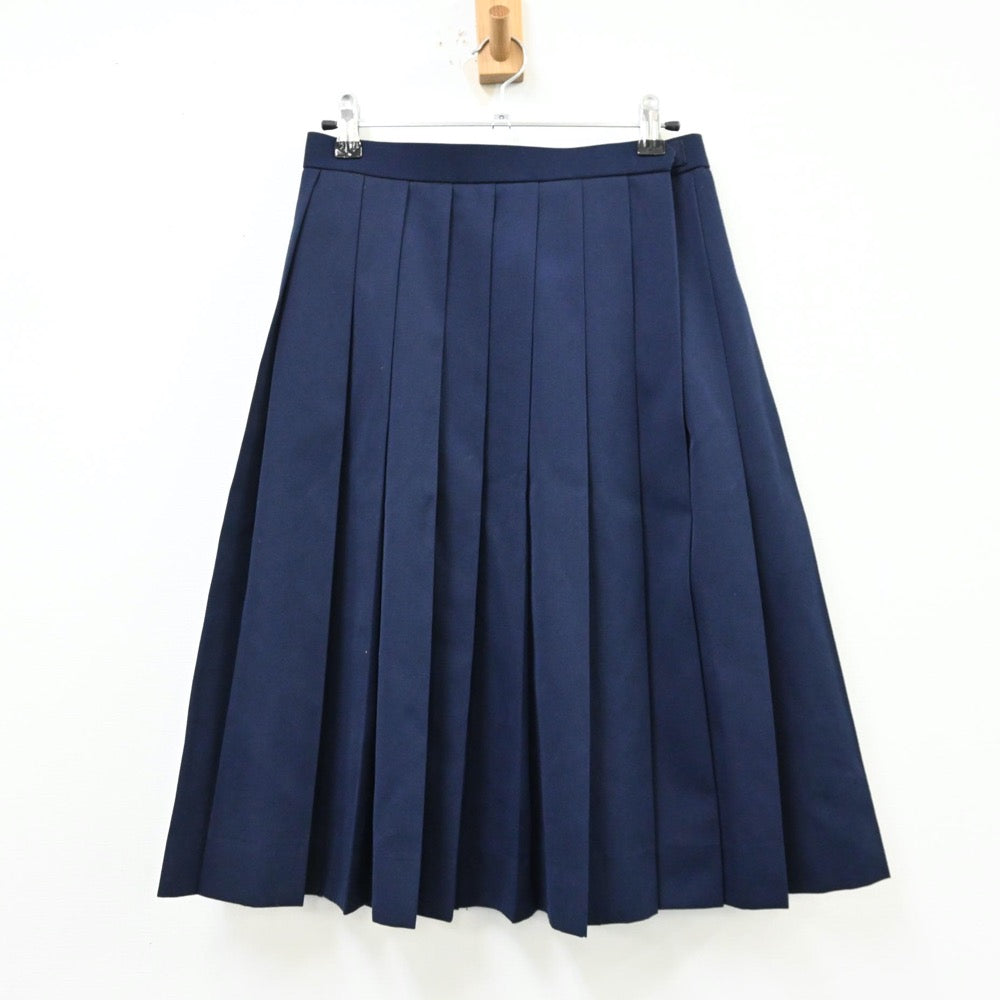 【中古】青森県 南中学校 女子制服 2点（ブレザー・スカート）sf012192