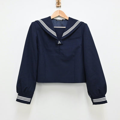 【中古】埼玉県 南中学校 女子制服 2点（セーラー服・スカート）sf012194