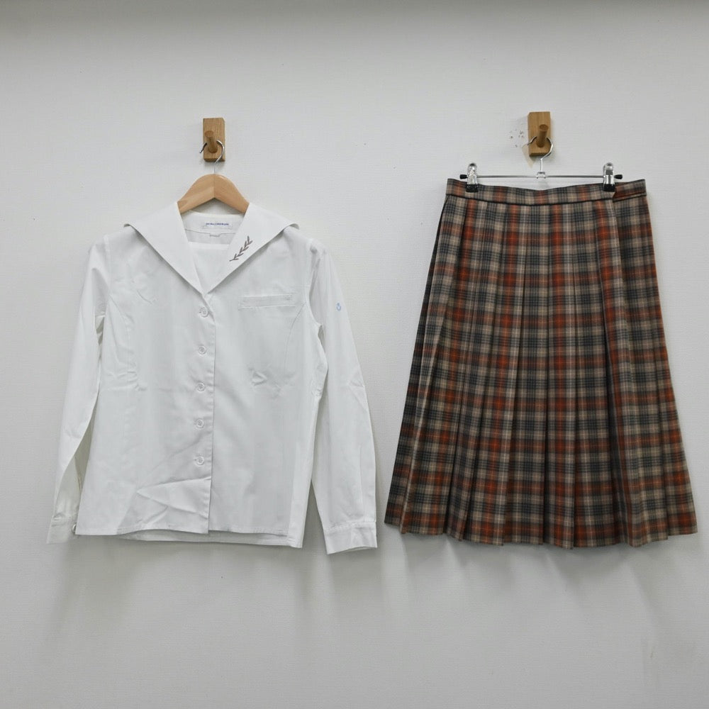 【中古】愛知県 名城大学附属高等学校 女子制服 3点（ブレザー・シャツ・スカート）sf012197