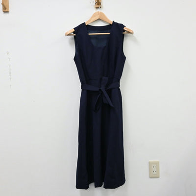 【中古】東京都 桜蔭学園高等学校 女子制服 2点（ニット・ジャンパースカート）sf012199