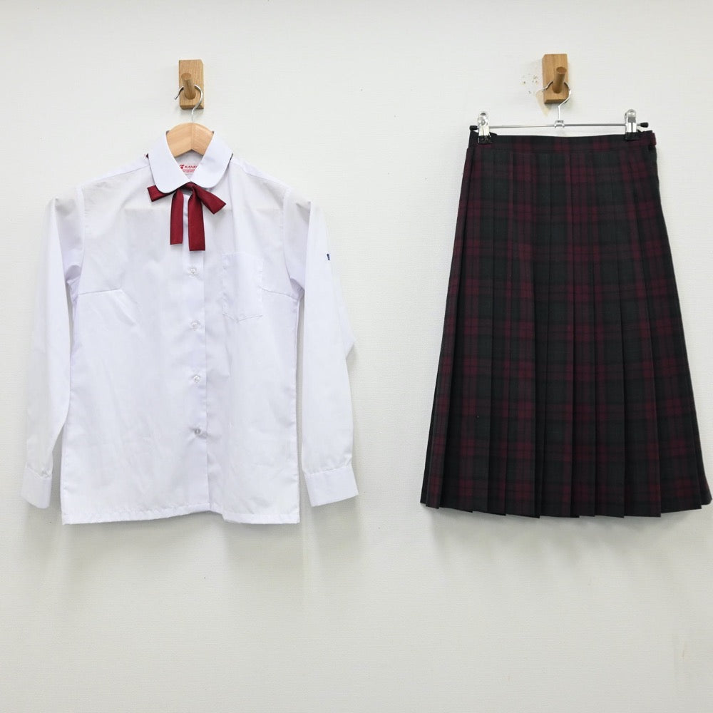 【中古】埼玉県 東中学校 女子制服 5点（ブレザー・シャツ・ベスト・スカート）sf012224