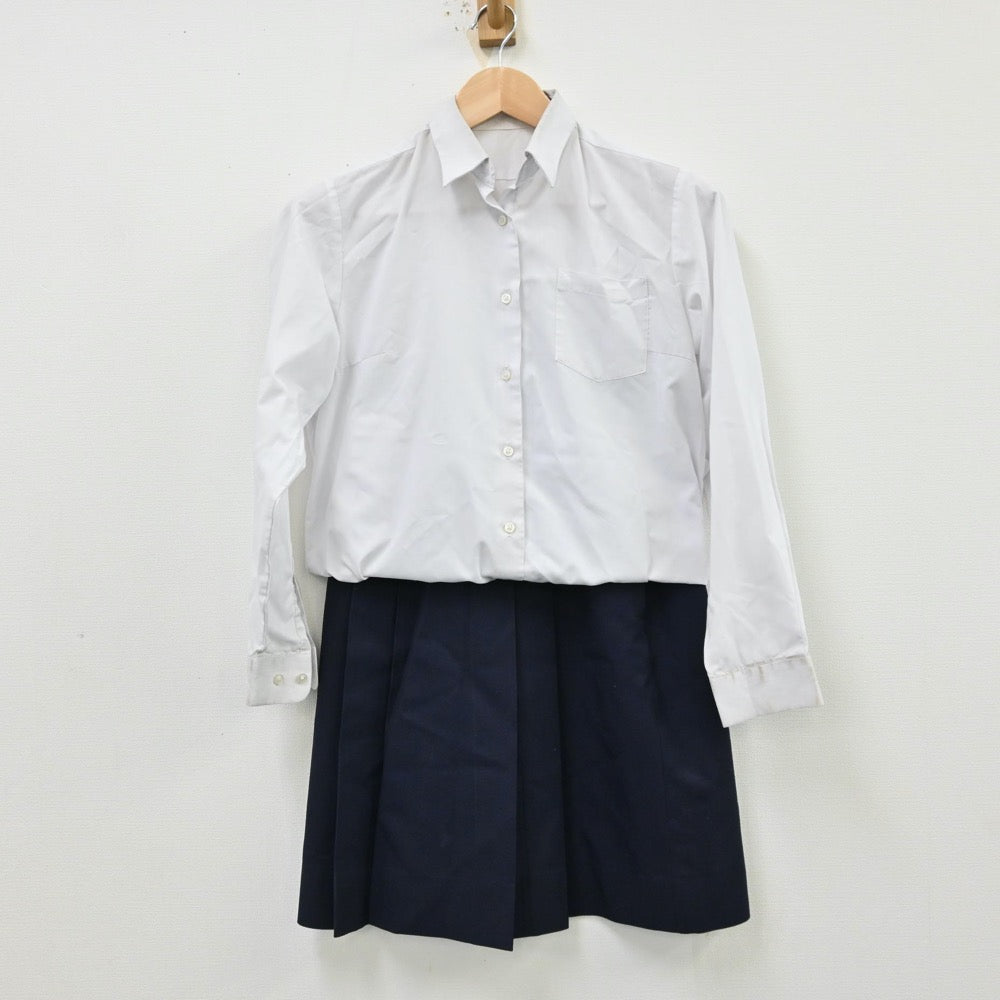 【中古】東京都 狛江第四中学校 女子制服 6点（ブレザー・シャツ・ベスト・スカート）sf012227