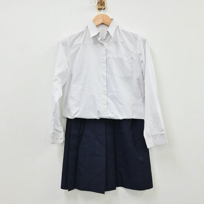 【中古】東京都 狛江第四中学校 女子制服 6点（ブレザー・シャツ・ベスト・スカート）sf012227