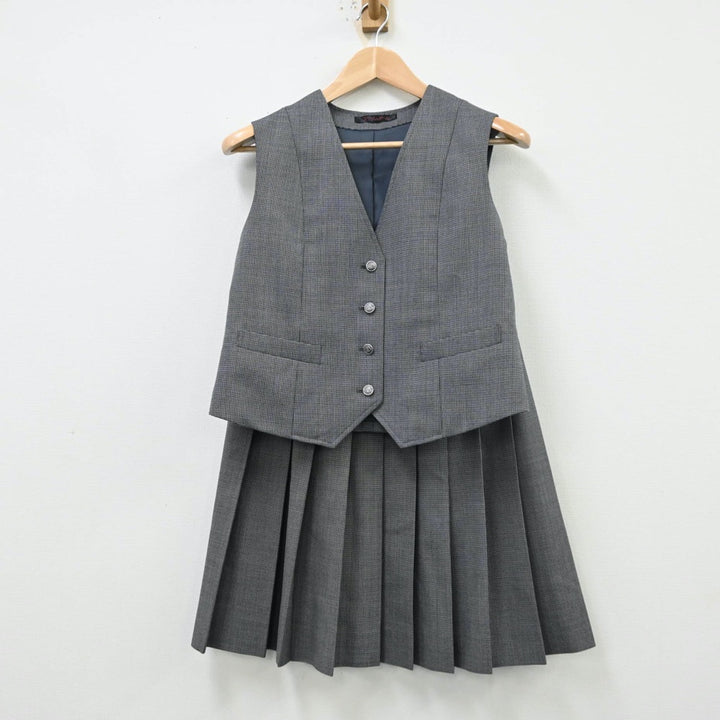 【中古制服】茨城県 牛久高等学校 女子制服 4点（ブレザー・ベスト・スカート）sf012237【リサイクル学生服】 | 中古制服通販パレイド