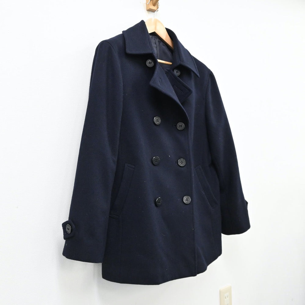 【中古】千葉県 二松学舎大学付属柏高等学校 女子制服 2点（コート）sf012239