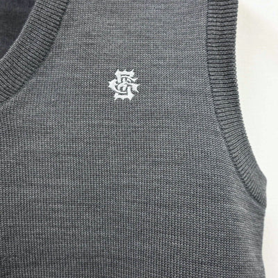 【中古】東京都 江戸川女子中学校 女子制服 2点（ニットベスト）sf012272