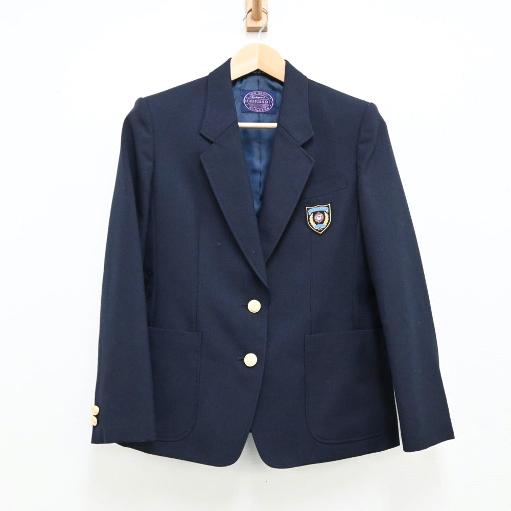 【中古】大阪府 楠葉西中学校 女子制服 2点（ブレザー・スカート）sf012298