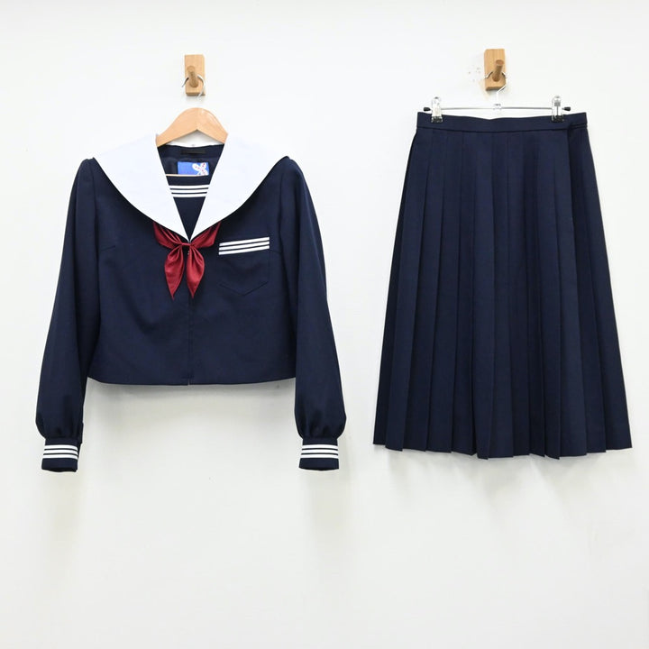 【中古制服】岐阜県 瑞穂市立巣南中学校 女子制服 4点（セーラー服・スカート・スカート）sf012299【リサイクル学生服】 | 中古制服通販パレイド