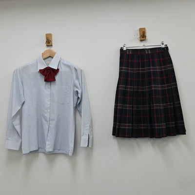 【中古】北海道 札幌大谷高等学校 女子制服 4点（ブレザー・シャツ・スカート）sf012300