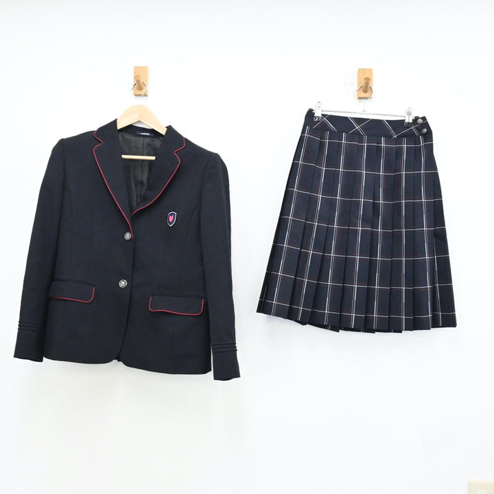 中古制服】神奈川県 英理女子学院高等学校 女子制服 4点（ブレザー・ニット・シャツ・スカート）sf012312【リサイクル学生服】 | 中古制服 通販パレイド