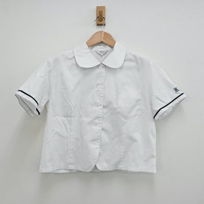 【中古】佐賀県 唐津商業高等学校 女子制服 3点（シャツ・スカート）sf012329