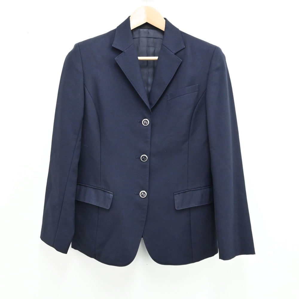 【中古】滋賀県 水口東中学校 女子制服 4点（ブレザー・スカート）sf012334