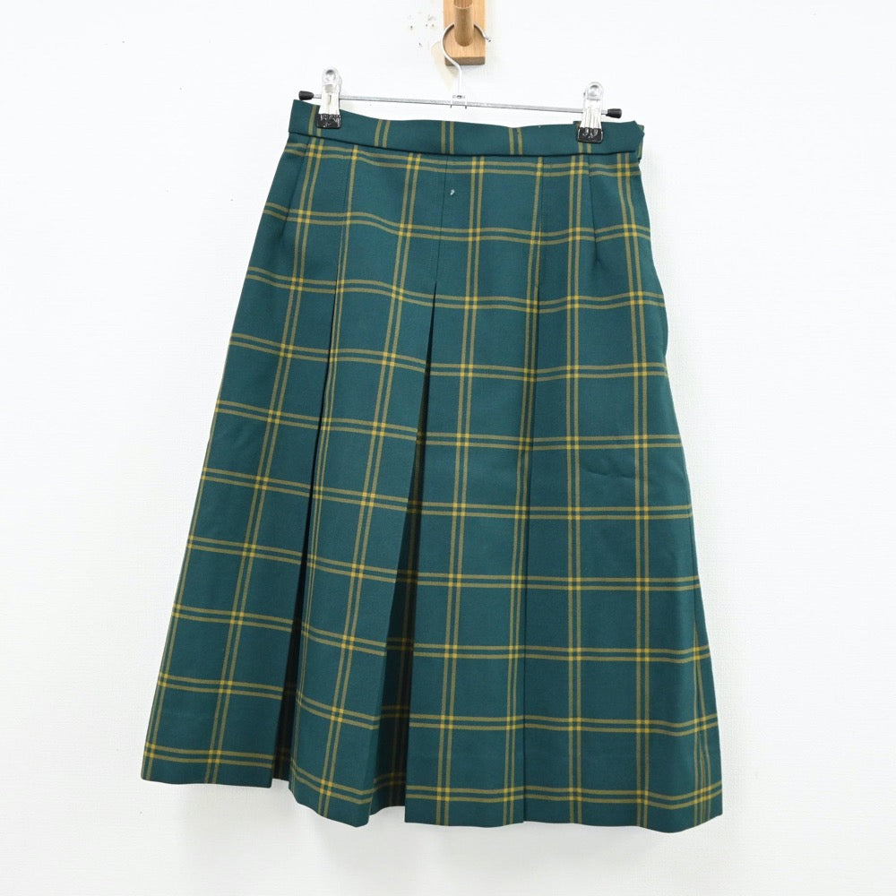 【中古】兵庫県 西宮市立上ヶ原中学校 女子制服 3点（シャツ・ベスト・スカート）sf012341