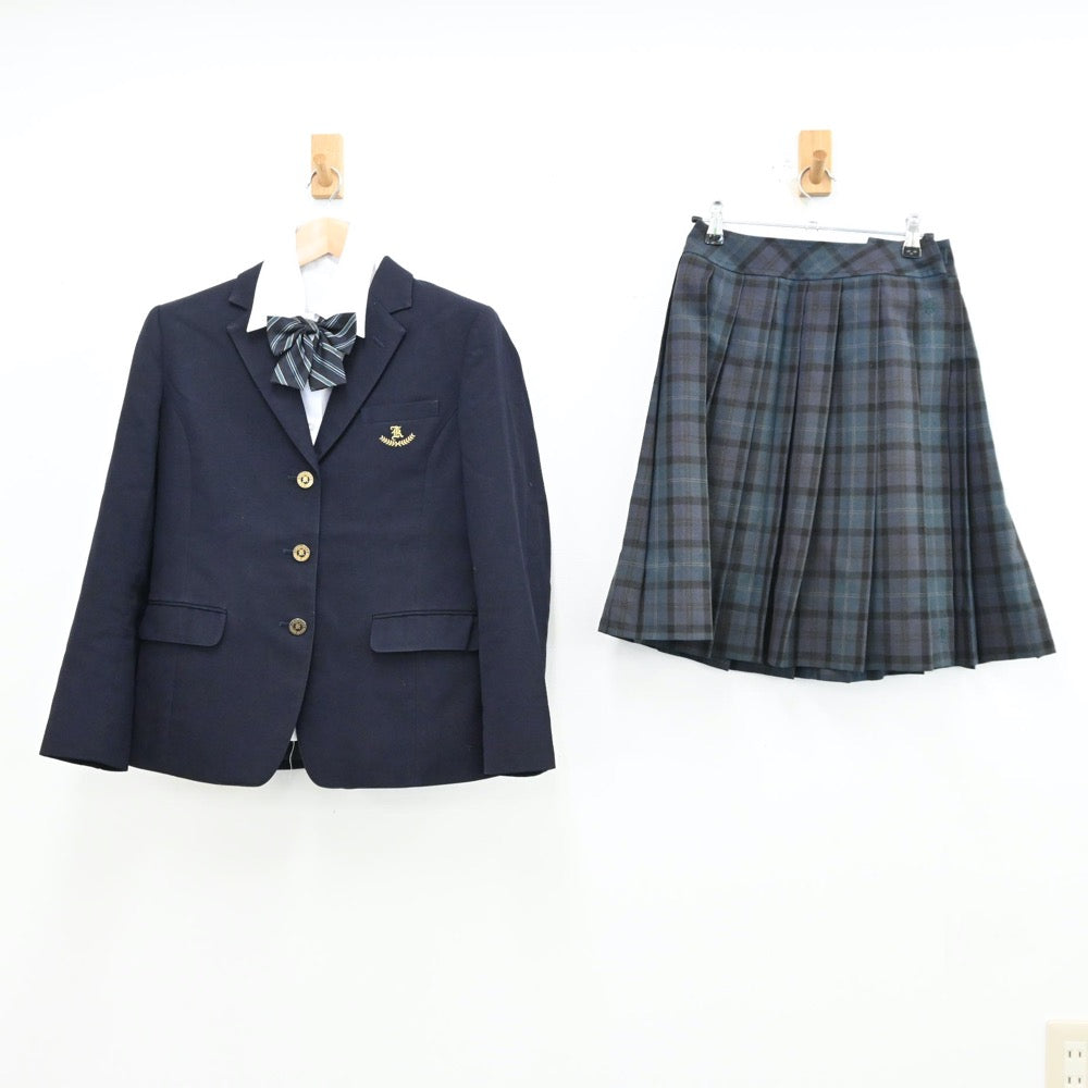 【中古】埼玉県 埼玉県立川口高等学校 女子制服 4点（ブレザー・シャツ・スカート）sf012345