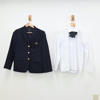 【中古】埼玉県 埼玉県立川口高等学校 女子制服 4点（ブレザー・シャツ・スカート）sf012345