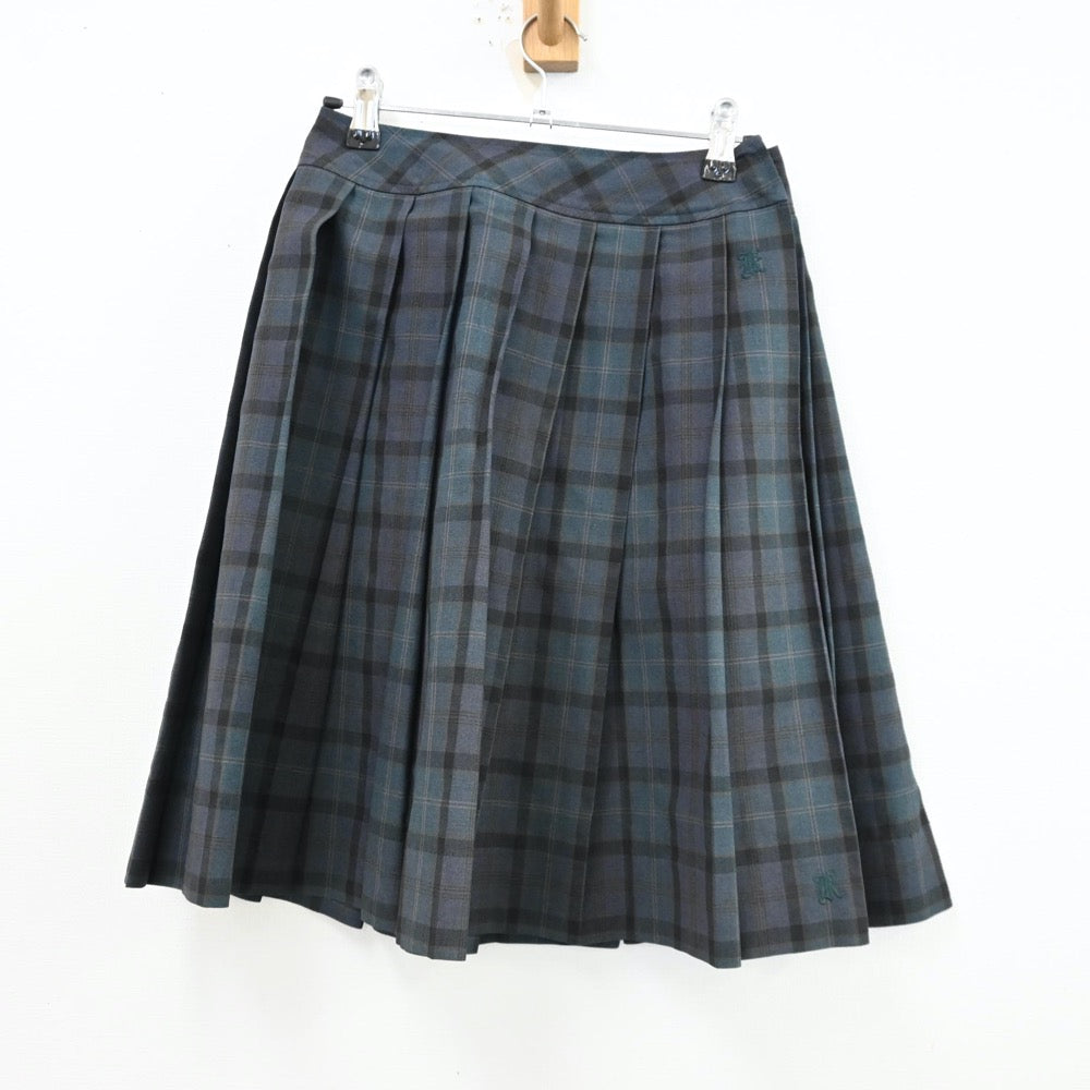 【中古】埼玉県 埼玉県立川口高等学校 女子制服 3点（シャツ・ニットベスト・スカート）sf012346