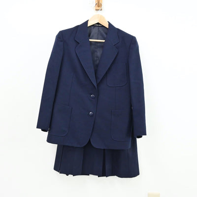 【中古】東京都 小金井市立第一中学校 女子制服 2点（ブレザー・スカート）sf012350