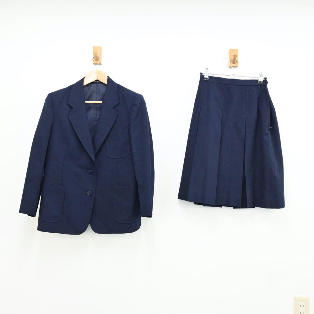 【中古】東京都 小金井市立第一中学校 女子制服 2点（ブレザー・スカート）sf012350