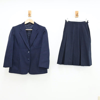 【中古】東京都 小金井市立第一中学校 女子制服 2点（ブレザー・スカート）sf012351