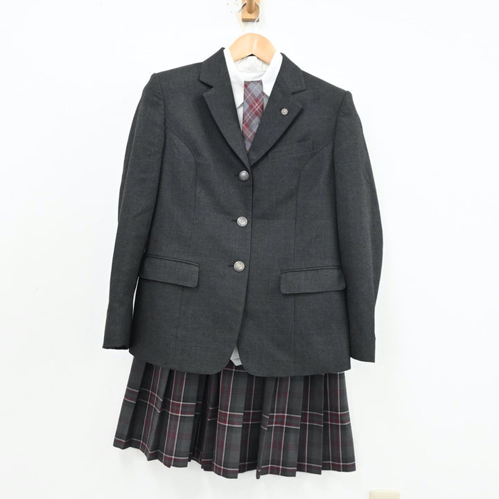 中古制服】埼玉県 埼玉県立鳩ヶ谷高等学校 女子制服 4点（ブレザー・シャツ・スカート）sf012354【リサイクル学生服】 | 中古制服通販パレイド