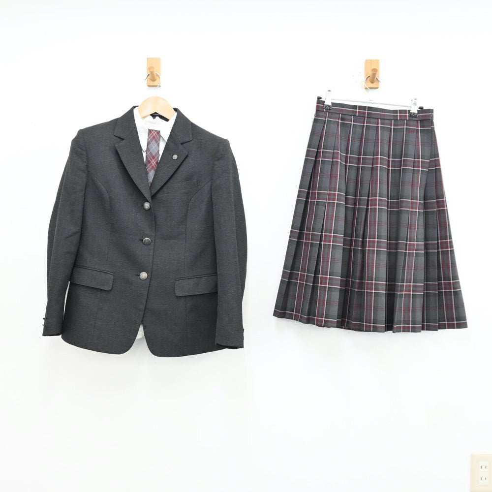 中古制服】埼玉県 埼玉県立鳩ヶ谷高等学校 女子制服 4点（ブレザー・シャツ・スカート）sf012354【リサイクル学生服】 | 中古制服通販パレイド