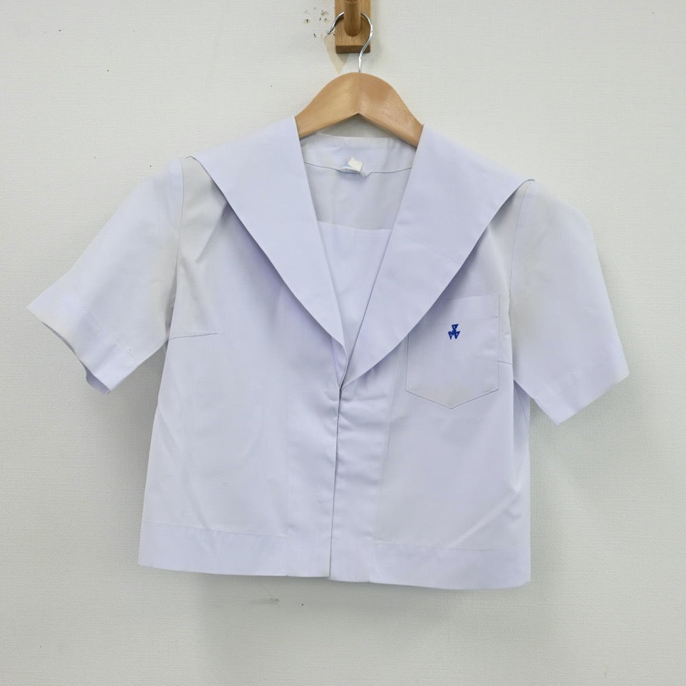 【中古】高知県 高知県立小津高等学校 女子制服 2点（セーラー服）sf012356