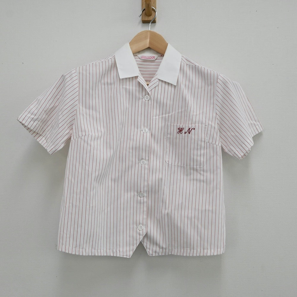 【中古】愛知県 愛知県立半田農業高等学校 女子制服 2点（シャツ・ズボン）sf012362