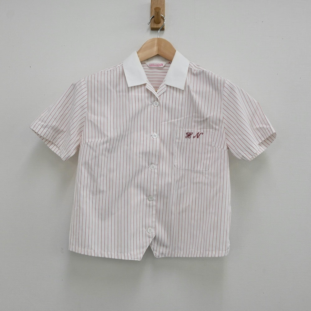 【中古】愛知県 愛知県立半田農業高等学校 女子制服 2点（シャツ・ズボン）sf012363