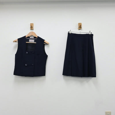 【中古】埼玉県 所沢北高等学校 女子制服 3点（ブレザー・ベスト・スカート）sf012370