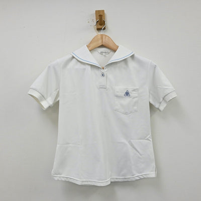 【中古】福岡県 久留米大学附設中学校 女子制服 2点（シャツ）sf012378