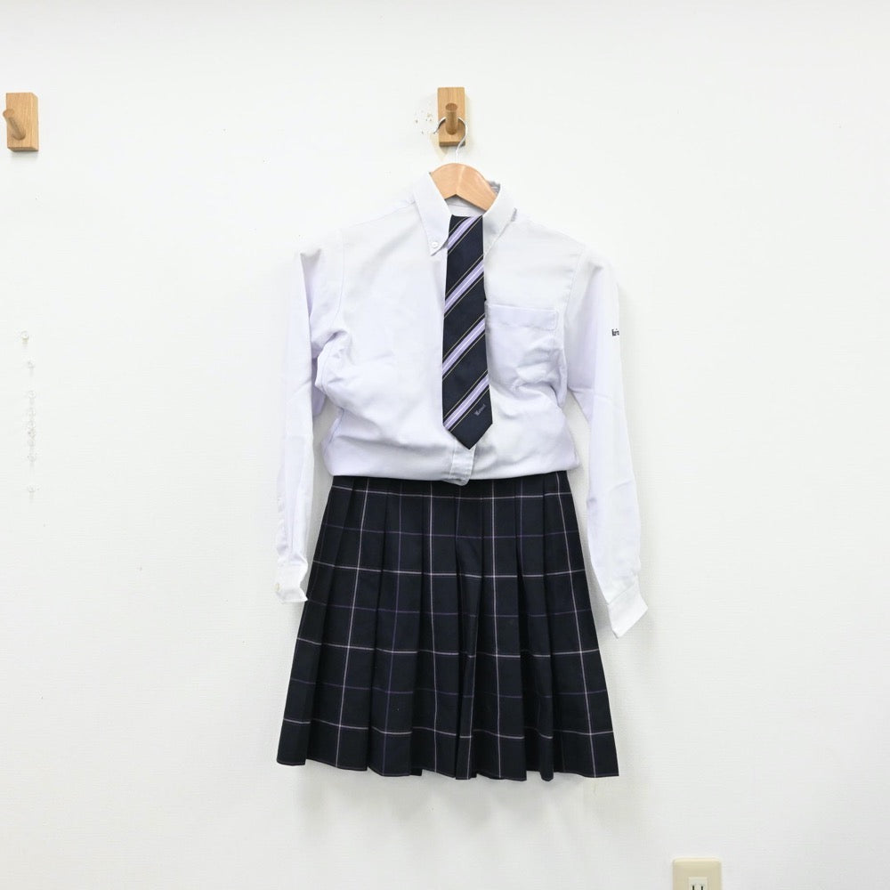 中古制服】茨城県 私立水戸啓明高等学校 女子制服 7点（ブレザー