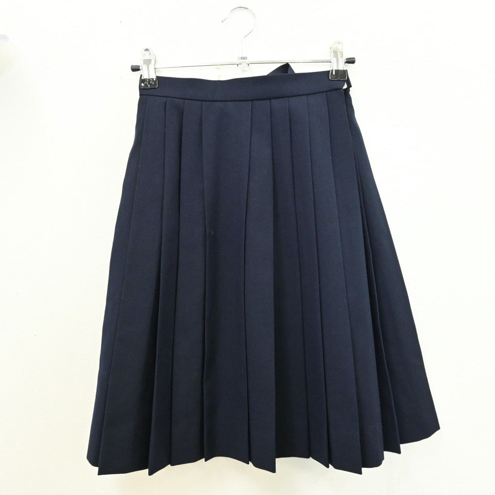 【中古】神奈川県 南中学校 女子制服 2点（シャツ・スカート）sf012399