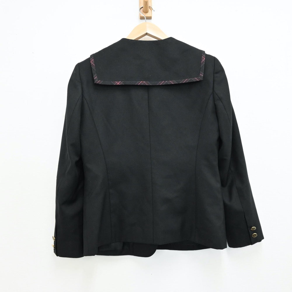 【中古】福岡県 九州産業大学附属高等学校 女子制服 3点（セーラー服・スカート）sf012403