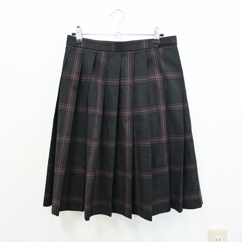 【中古】福岡県 九州産業大学附属高等学校 女子制服 3点（セーラー服・スカート）sf012403