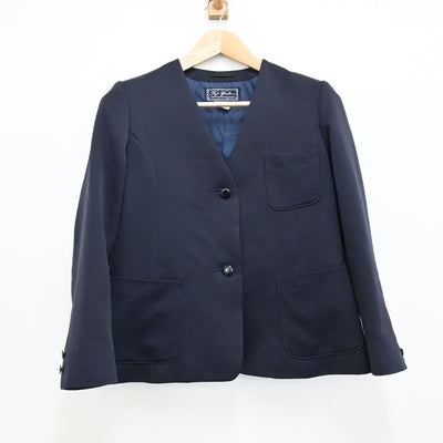 【中古】滋賀県 市立守山中学校 女子制服 2点（ブレザー・スカート）sf012411