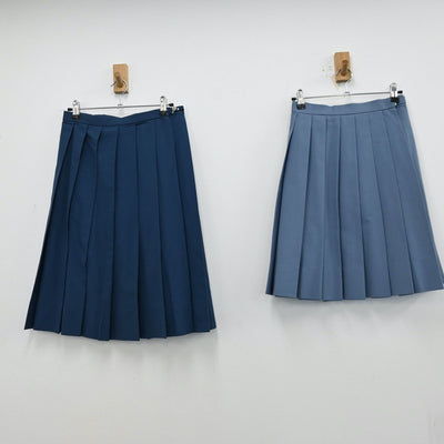 【中古】大分県 大分県立大分鶴崎高等学校 女子制服 2点（スカート・スカート）sf012415