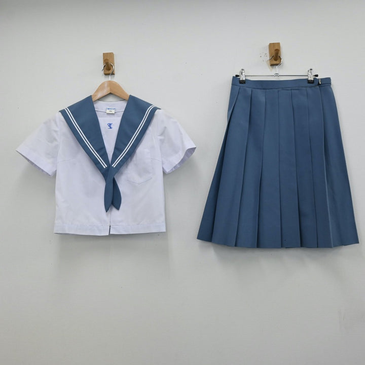 中古制服】大分県 大分県立大分鶴崎高等学校 女子制服 2点（セーラー服