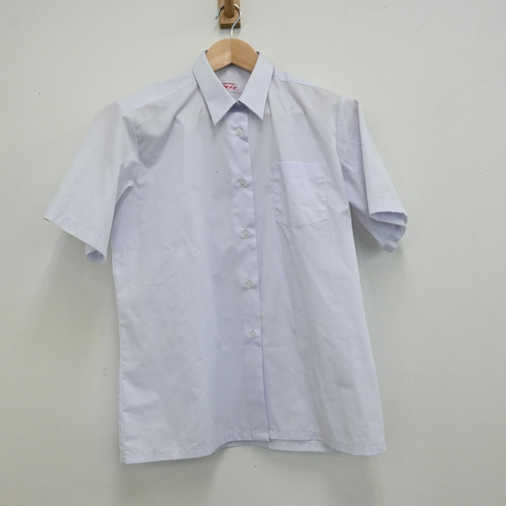 【中古】福岡県 福岡市立柏原中学校 女子制服 2点（シャツ・ジャンパースカート）sf012420