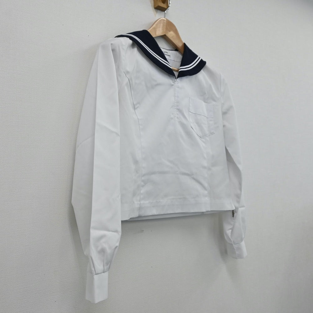 【中古】北海道 札幌東高等学校 女子制服 2点（セーラー服）sf012429