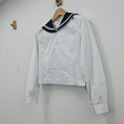 【中古】北海道 札幌東高等学校 女子制服 2点（セーラー服）sf012429