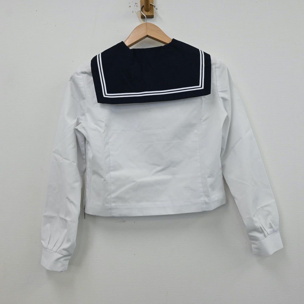 【中古】北海道 札幌東高等学校 女子制服 2点（セーラー服）sf012429