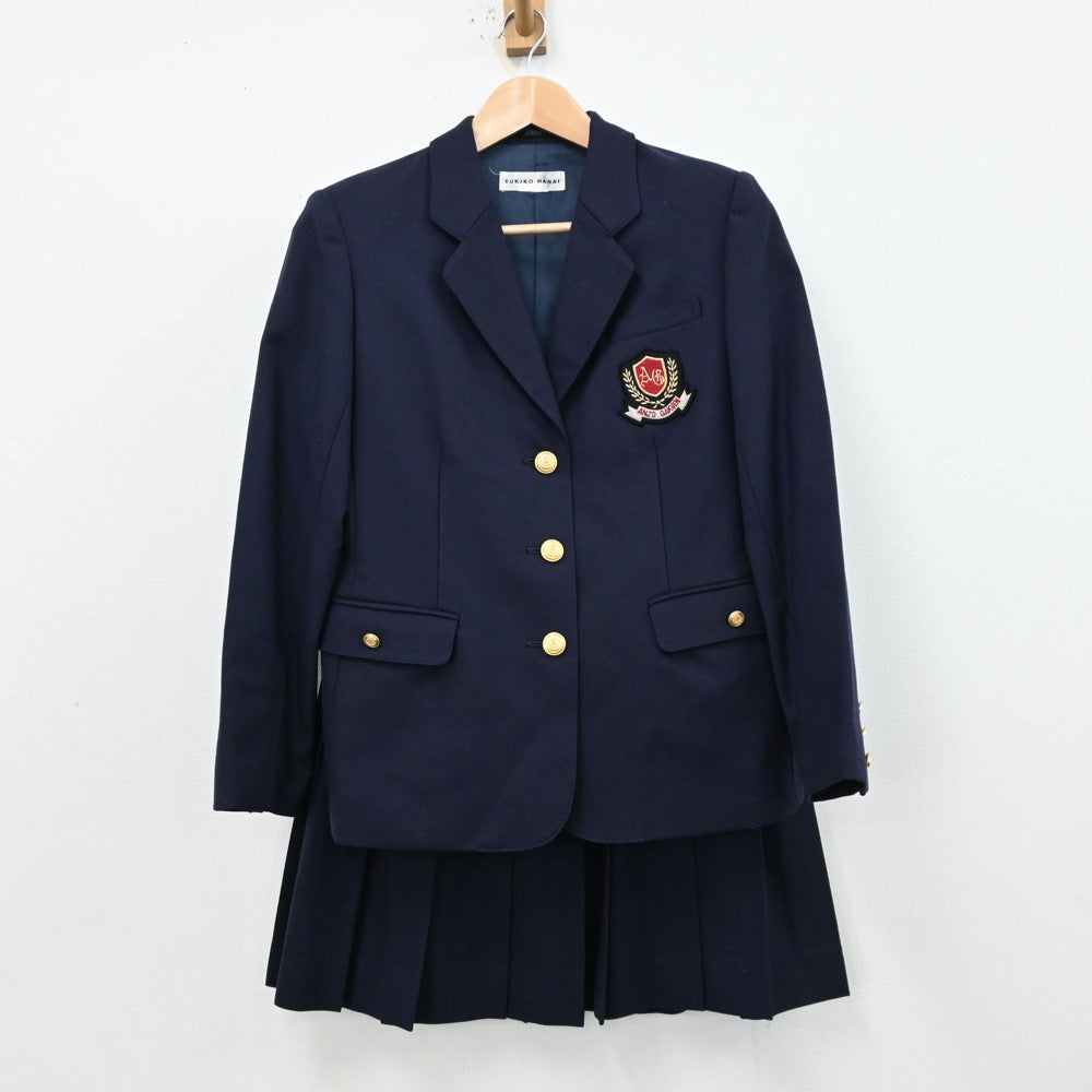 【中古】愛知県 安城学園高等学校 女子制服 4点（ブレザー・スカート）sf012433