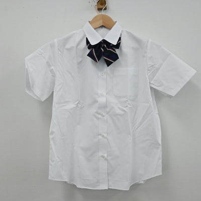 【中古】千葉県 千葉日本大学第一高等学校 女子制服 3点（シャツ・ニットベスト）sf012446