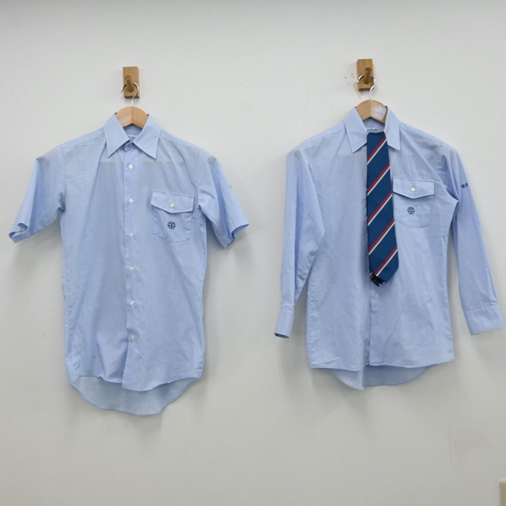 【中古】千葉県 昭和学院秀英中学校 女子制服 4点（シャツ・ニット）sf012448