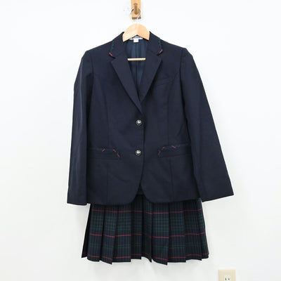 【中古】千葉県 昭和学院秀英中学校 女子制服 3点（ブレザー・スカート）sf012449