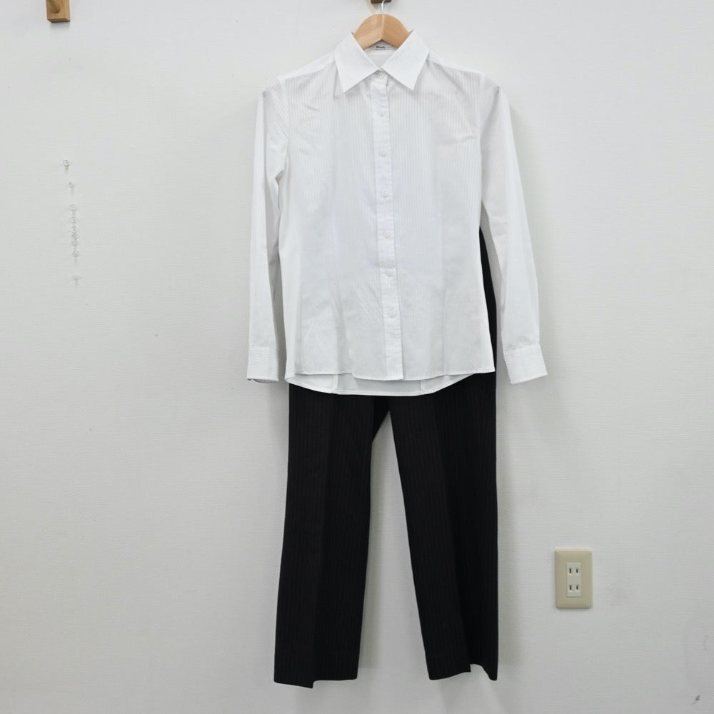 【中古】会社制服 事務服 3点 sf012452