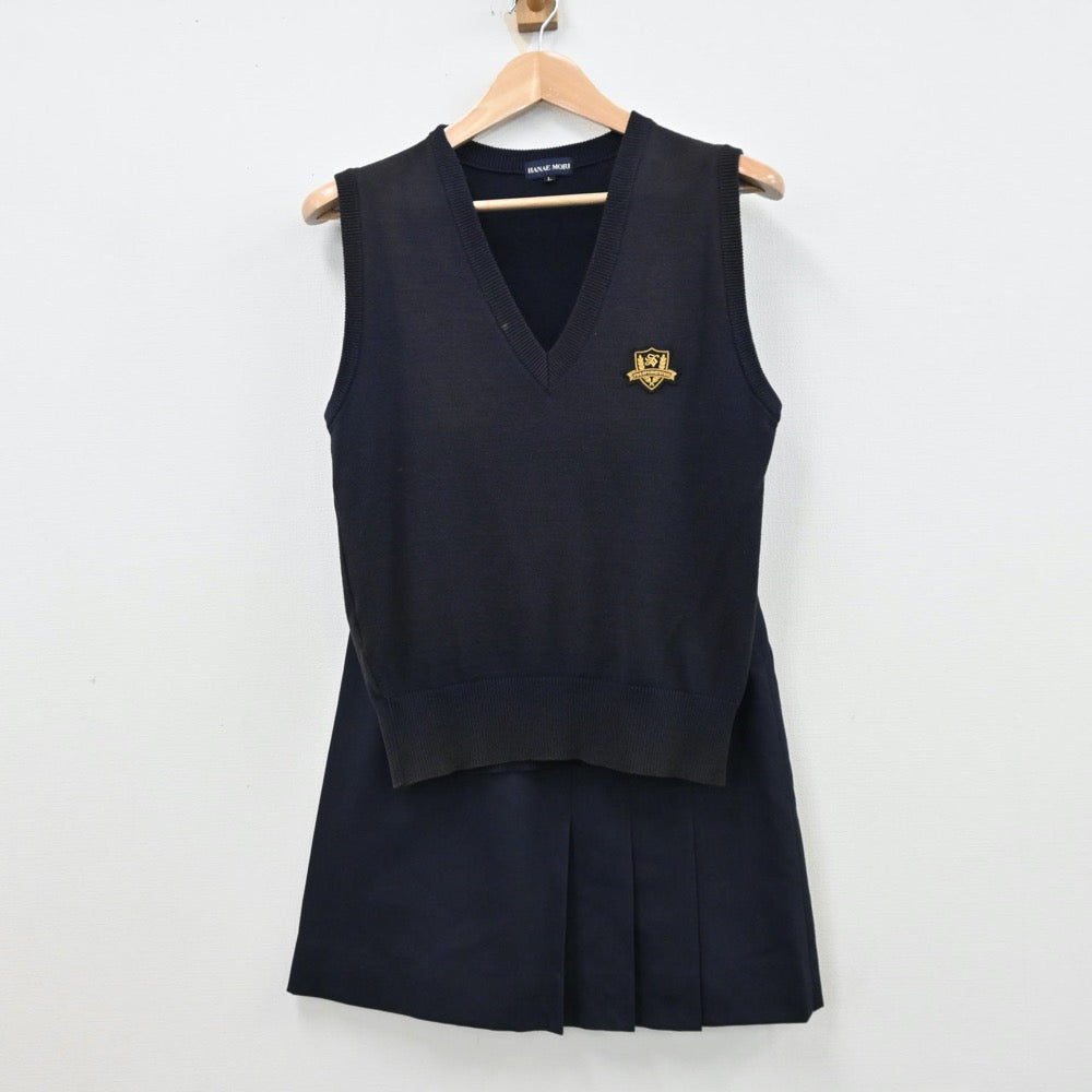 聖徳大学付属女子中学校・高等学校 制服キティちゃん 中古制服】千葉県 聖徳大学附属聖徳高等学校 女子制服 3点